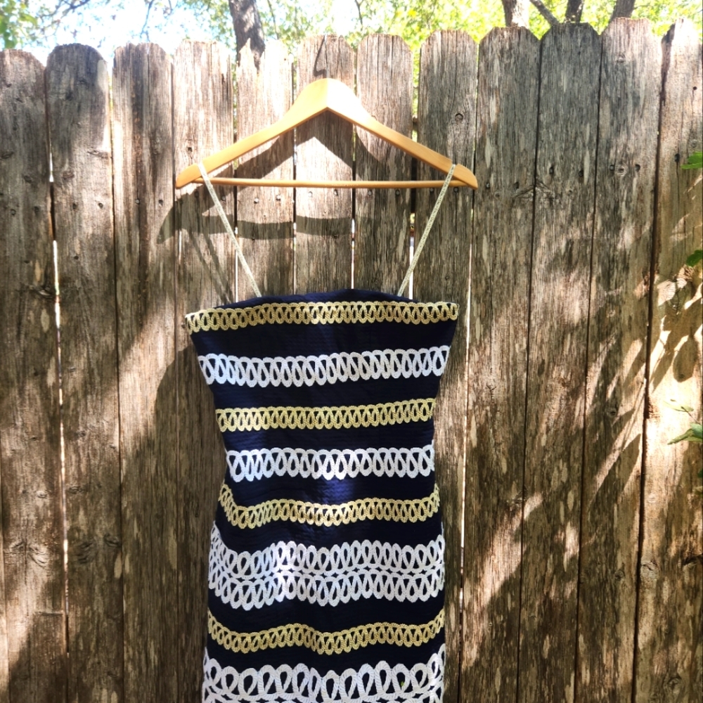 Lilly Pulitzer Nautical Braided Dress
